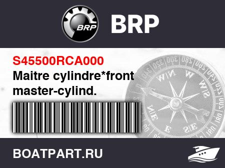 Изображение товара Maitre cylindre*front master-cylind.