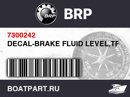 Изображение товара DECAL-BRAKE FLUID LEVEL,TRC