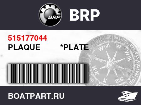 Изображение товара PLAQUE         *PLATE