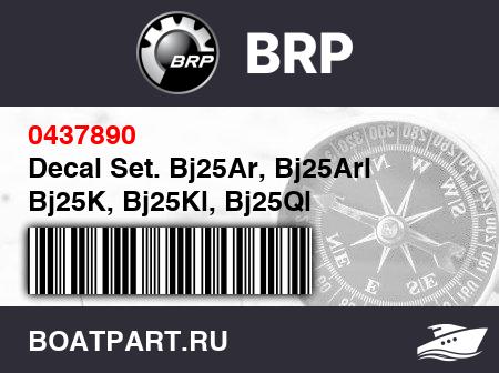 Изображение товара Decal Set. Bj25Ar, Bj25Arl  Bj25K, Bj25Kl, Bj25Ql