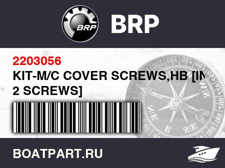 Изображение товара KIT-M/C COVER SCREWS,HB [INCL. 2 SCREWS]
