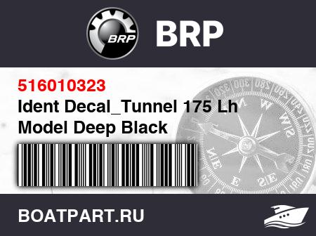 Изображение товара Ident Decal_Tunnel 175 Lh Model Deep Black