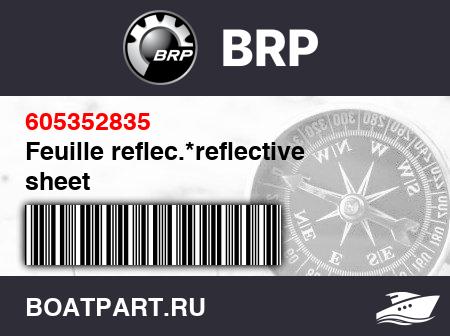 Изображение товара Feuille reflec.*reflective sheet