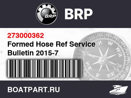 Изображение товара Formed Hose Ref Service Bulletin 2015-7