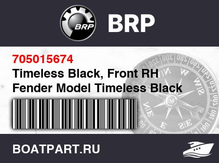 Изображение товара Timeless Black, Front RH Fender Model Timeless Black