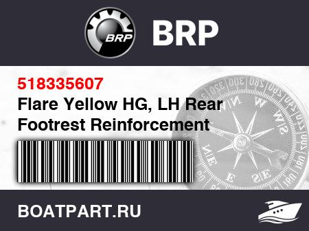 Изображение товара Flare Yellow HG, LH Rear Footrest Reinforcement