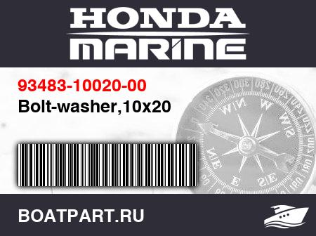 Изображение товара Bolt-washer,10x20