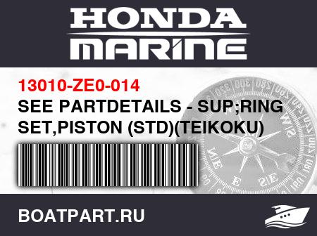 Изображение товара SEE PARTDETAILS - SUP;RING SET,PISTON (STD)(TEIKOKU)