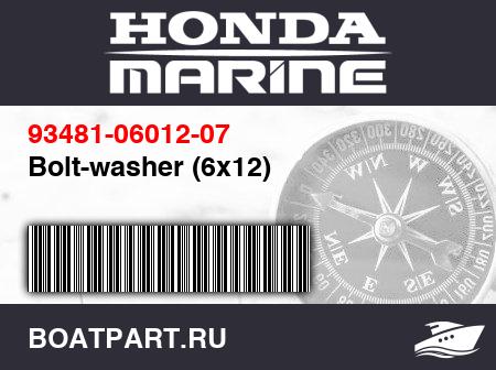 Изображение товара Bolt-washer (6x12)