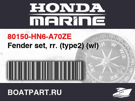 Изображение товара Fender set, rr. (type2) (wl)