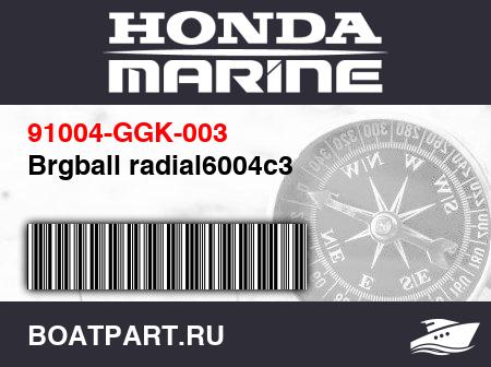 Изображение товара Brgball radial6004c3