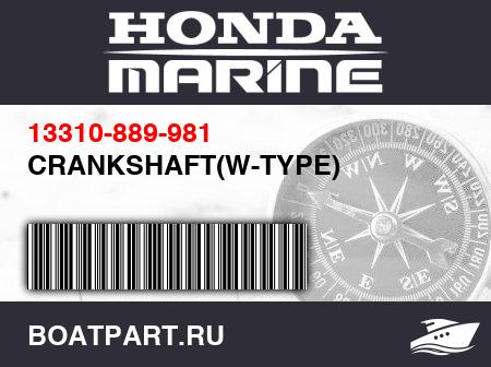 Изображение товара CRANKSHAFT(W-TYPE)