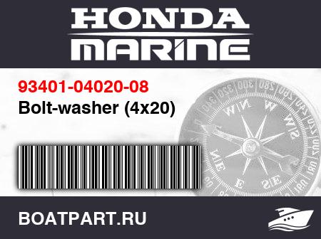 Изображение товара Bolt-washer (4x20)