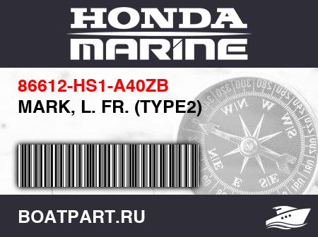 Изображение товара MARK, L. FR. (TYPE2)