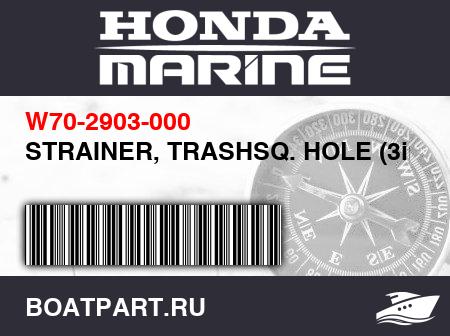 Изображение товара STRAINER, TRASHSQ. HOLE (3in.)