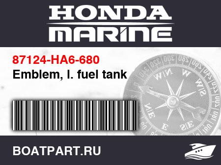 Изображение товара Emblem, l. fuel tank