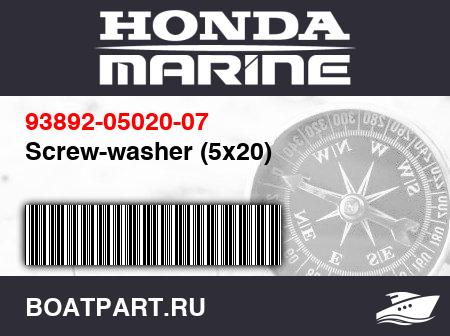 Изображение товара Screw-washer (5x20)