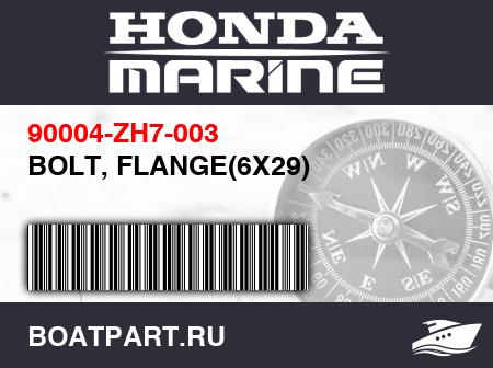 Изображение товара BOLT, FLANGE(6X29)