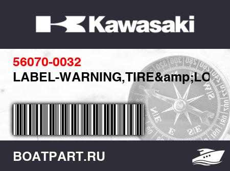 Изображение товара LABEL-WARNING,TIRE&amp;LO