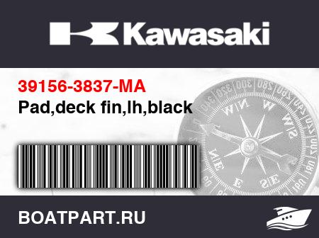 Изображение товара Pad,deck fin,lh,black