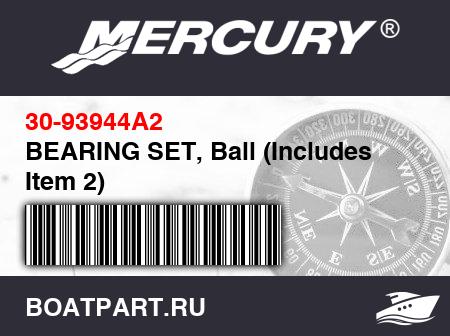 Изображение товара BEARING SET, Ball (Includes Item 2)