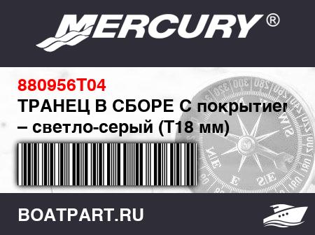 Изображение товара ТРАНЕЦ В СБОРЕ С покрытием ПВХ – светло-серый (Т18 мм)
                                        (- 240 Model)