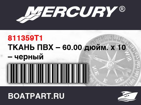 Изображение товара ТКАНЬ ПВХ – 60.00 дюйм. x 10 м – черный