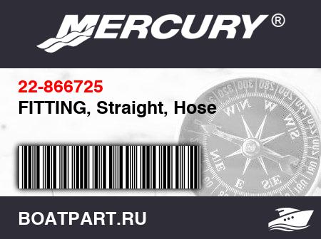 Изображение товара FITTING, Straight, Hose