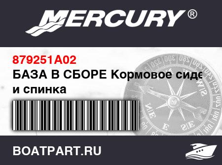 Изображение товара БАЗА В СБОРЕ Кормовое сиденье и спинка
