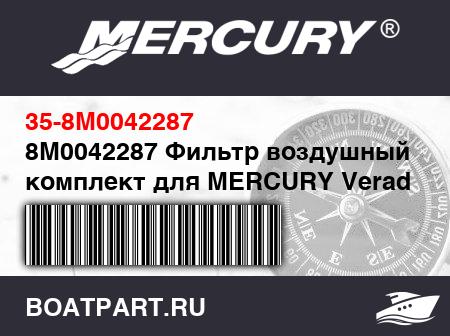 Изображение товара 8M0042287 Фильтр воздушный, комплект для MERCURY Verado 350 (Quicksilver)