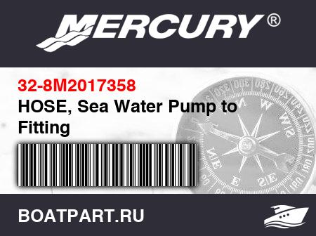 Изображение товара HOSE, Sea Water Pump to Fitting