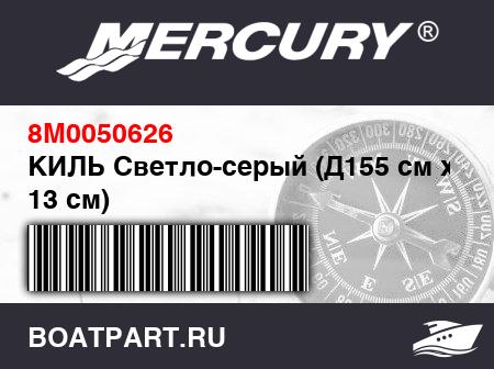 Изображение товара КИЛЬ Светло-серый (Д155 см x 13 см)
                                        (- 240 Model)