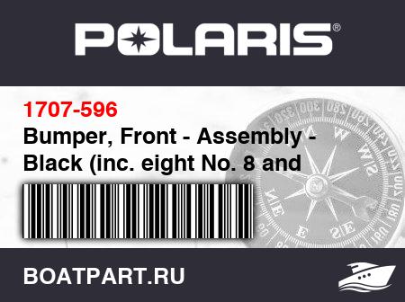 Изображение товара Bumper, Front - Assembly - Black (inc. eight No. 8 and 33-34)