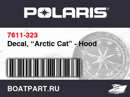 Изображение товара Decal, “Arctic Cat” - Hood