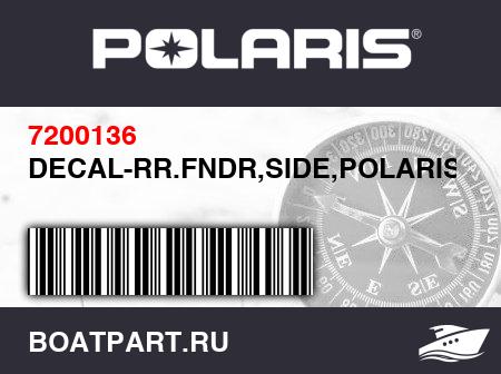 Изображение товара DECAL-RR.FNDR,SIDE,POLARIS,LH