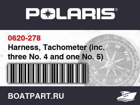 Изображение товара Harness, Tachometer (inc. three No. 4 and one No. 5)