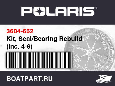 Изображение товара Kit, Seal/Bearing Rebuild (inc. 4-6)