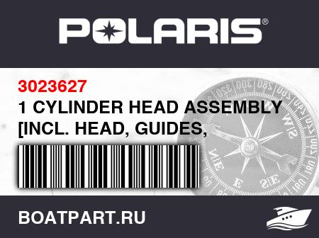 Изображение товара 1 CYLINDER HEAD ASSEMBLY [INCL. HEAD, GUIDES, CARRIER,SCREWS #5][TO 7/01/2019]