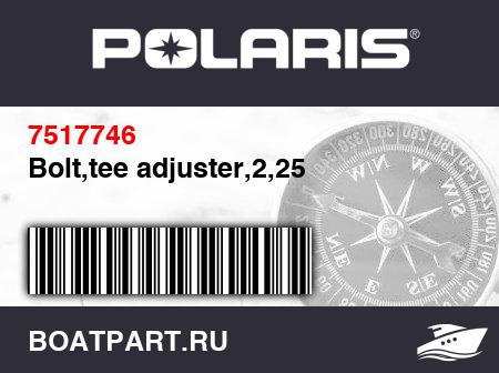 Изображение товара Bolt,tee adjuster,2,25