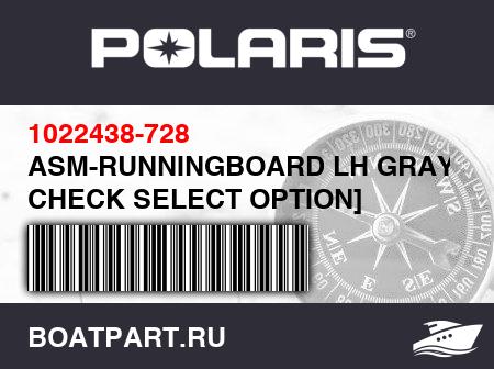 Изображение товара ASM-RUNNINGBOARD LH GRAY [SNOW CHECK SELECT OPTION]