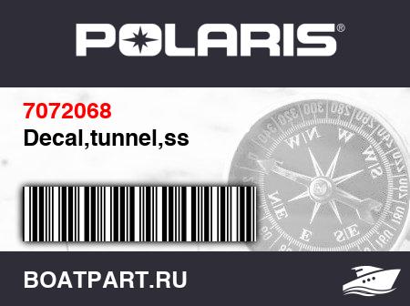 Изображение товара Decal,tunnel,ss