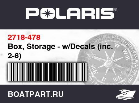 Изображение товара Box, Storage - w/Decals (inc. 2-6)