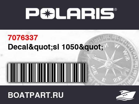 Изображение товара Decal&quot;sl 1050&quot;
