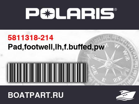 Изображение товара Pad,footwell,lh,f.buffed,pw