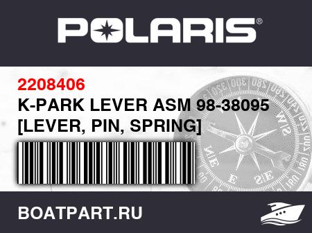 Изображение товара K-PARK LEVER ASM 98-38095 [LEVER, PIN, SPRING]