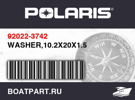 Изображение товара WASHER,10.2X20X1.5