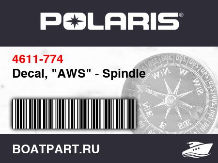 Изображение товара Decal, "AWS" - Spindle