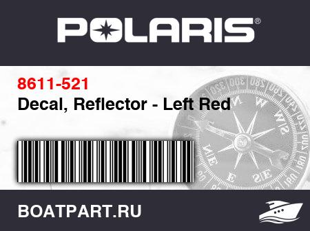 Изображение товара Decal, Reflector - Left Red