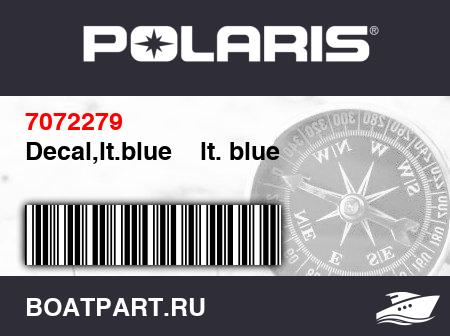 Изображение товара Decal,lt.blue    lt. blue