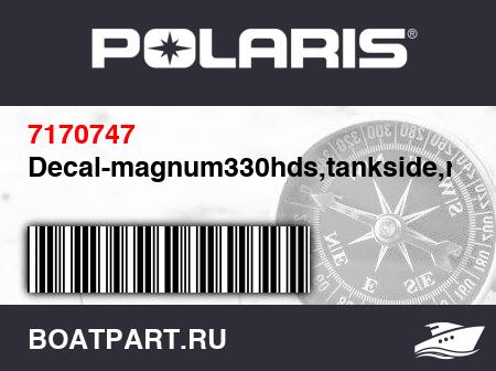 Изображение товара Decal-magnum330hds,tankside,rh